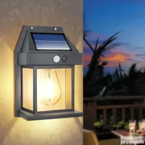 Solarna retro zidna lampa
