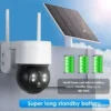 IP WiFi PTZ Kamera sa Solarnim Panelom 3MP