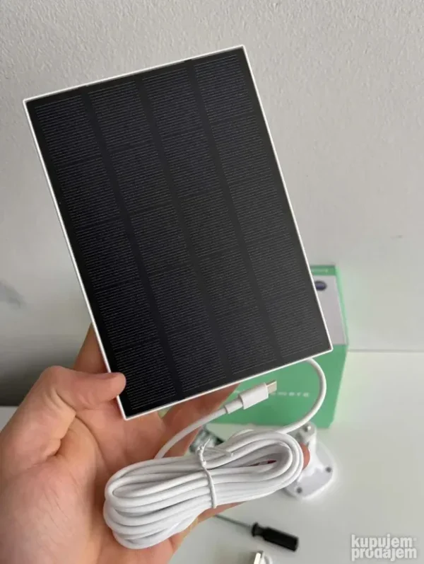 IP WiFi PTZ Kamera sa Solarnim Panelom 3MP