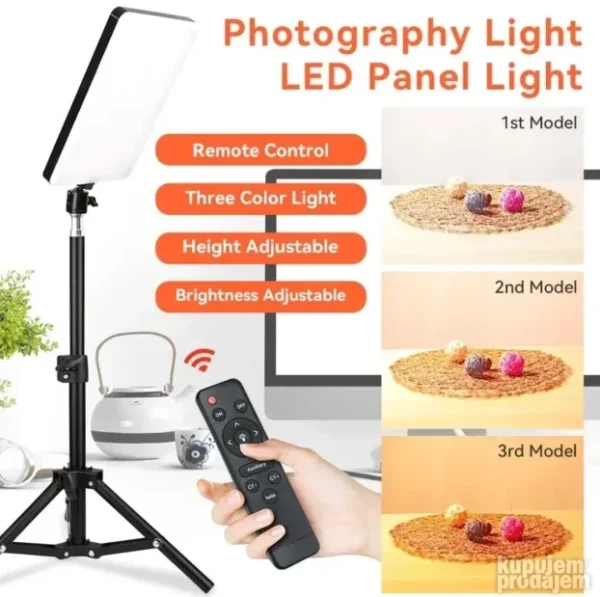 Profi LED panel za studijsko slikanje 24 inča