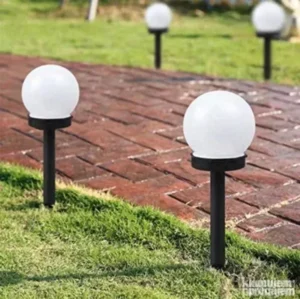 Baštenski set od 4 solarne LED lampe
