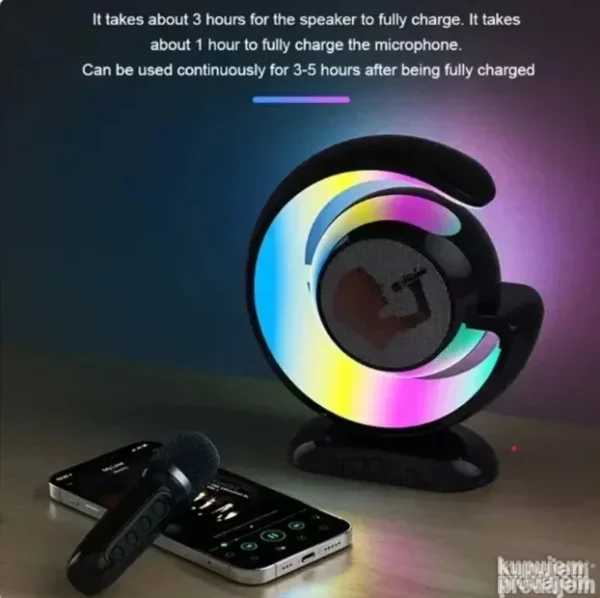 Pametna G RGB Lampa sa Zvučnikom i Mikrofonom