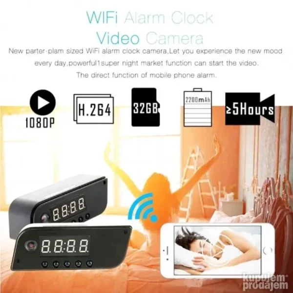 IP kamera sat sa mikrofonom