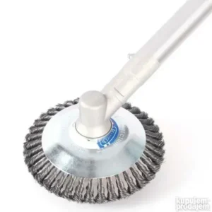Čelična četka dodatak za trimer 8"