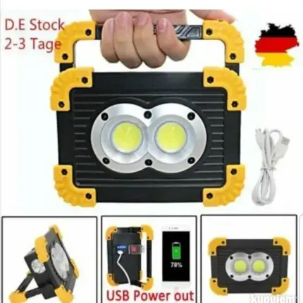 Prenosni punjivi LED reflektor 2x10W