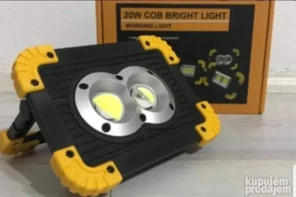 Prenosni punjivi LED reflektor 2x10W
