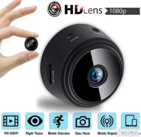 Mini IP Wi-Fi kamera A9