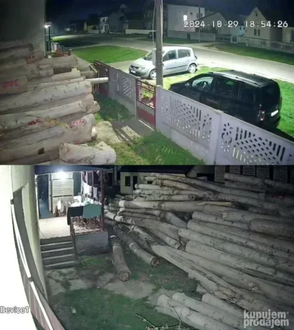 4K PTZ Kamera sa 2 sočiva i Sirenom