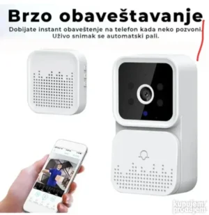 Video Interfon Wi-Fi Bežično Video Zvono