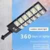 Solarni LED reflektor 600W