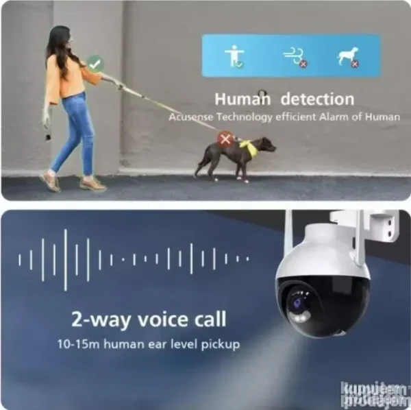 Smart PTZ Kamera 12MPX