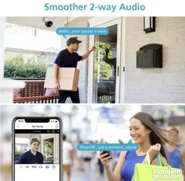 Smart PTZ Kamera 12MPX