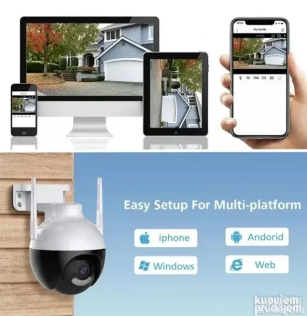 Smart PTZ Kamera 12MPX