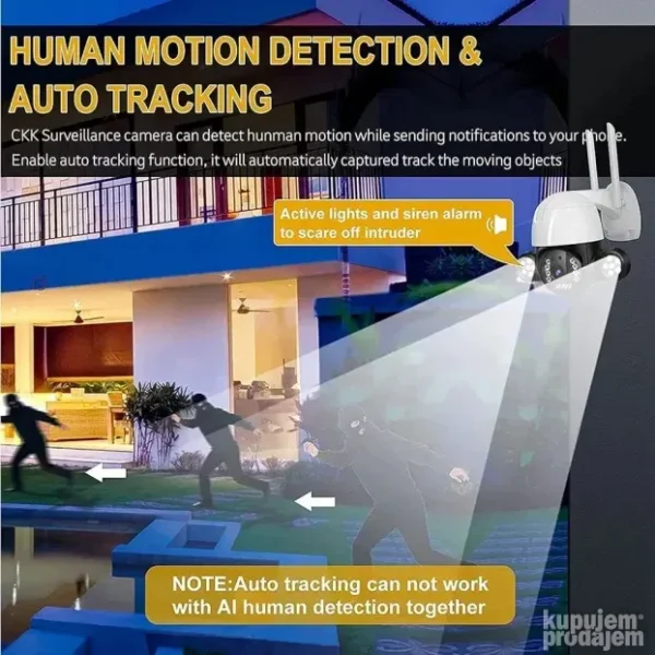 Spoljna PTZ Robot Kamera Full HD