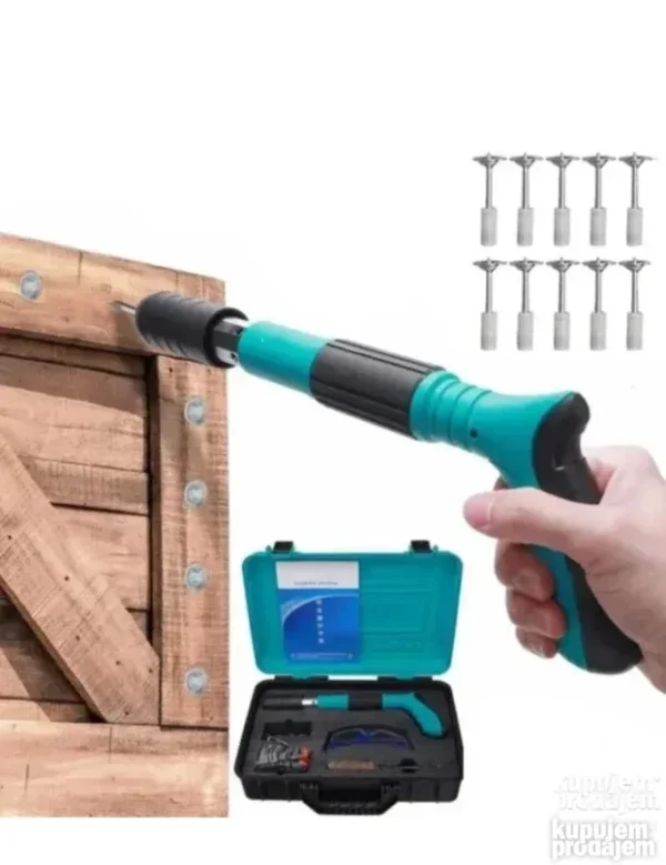 Pistolj za eksere + 50 eksera