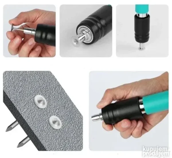 Pistolj za eksere + 50 eksera