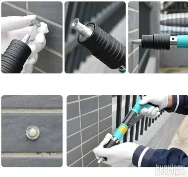 Pistolj za eksere + 50 eksera