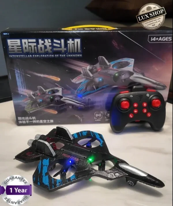 Avion dron na daljinsko upravljanje sa 2 baterije