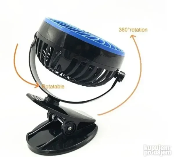 Mini ventilator sa punjivom baterijom