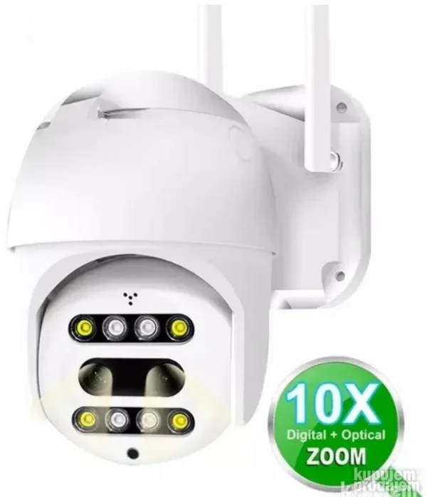 PTZ IP WiFi Kamera 2 Sočiva