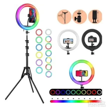 RGB Ring Light 30cm + stativ