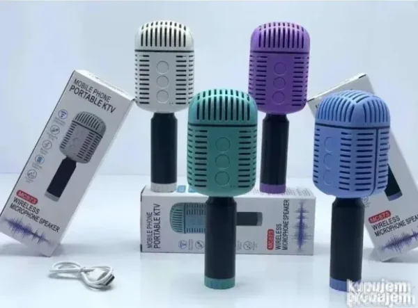 Karaoke mikrofon sa zvučnikom
