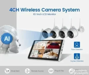 Set WiFi IP Kamera 4 Komada sa Monitorom 10” | Video Nadzor