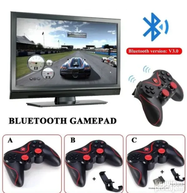Bluetooth džojstik za PC, PS3, Android i iOS