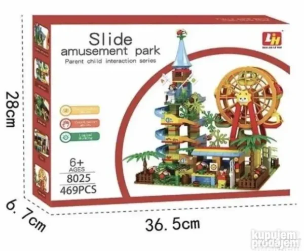 Kliker Luna Park kockice – Kreativna igra za decu