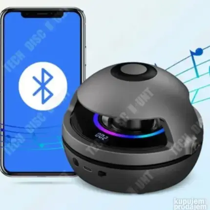 Mašina za preskakanje užeta sa Bluetooth zvučnikom i LED svetlom