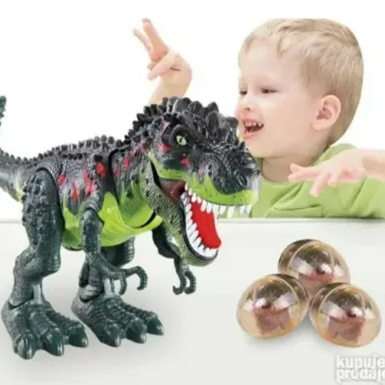 Dinosaurus igračka sa efektom vatre