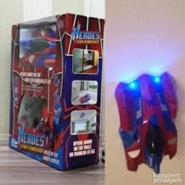 Spajdermen auto Wall Climber