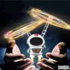 Leteci astronaut sa senzorom