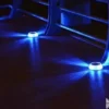 Solarne Lampe Disk RGB 4kom
