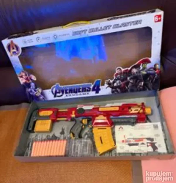 Puska na baterije Avengers