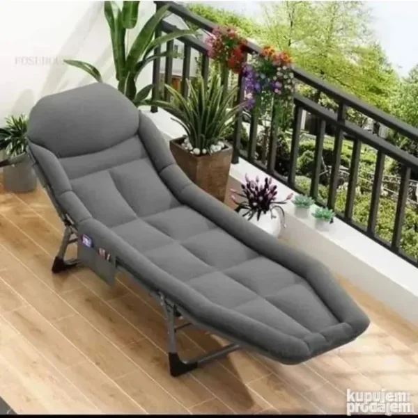 Sklopiva ležaljka krevet za kampovanje i odmor