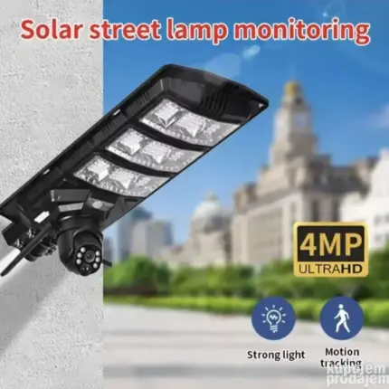 4G Solarna kamera sa reflektorom 450W