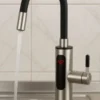 Protočna Slavina Inox sa gumiranim crevom