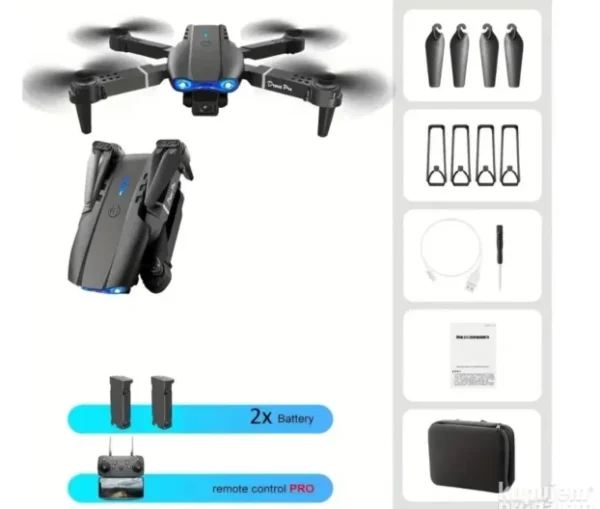 E99 Pro Dron sa HD kamerom 2 baterije i torbicom