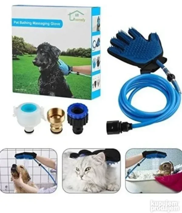 Rukavica za kupanje ljubimaca