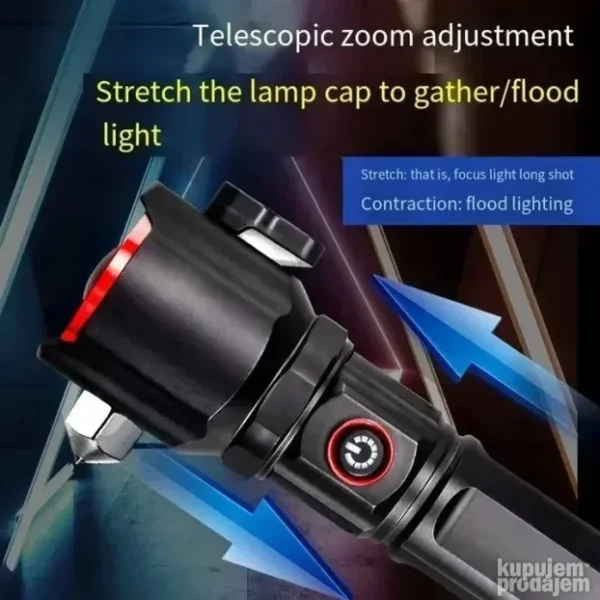 Led baterijska lampa sa fokusom