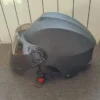 Atestirana Kaciga za Motor sa Foto Grej Vizirom