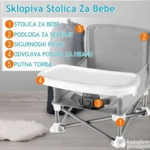 Stolica za hranjenje beba i dece