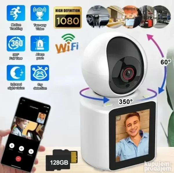 Bebi monitor IP kamera  sa video pozivom