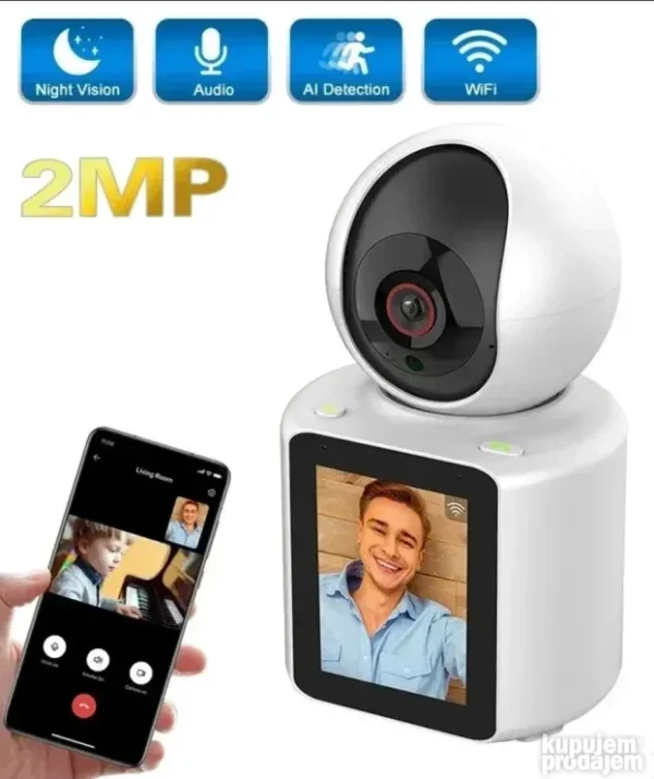 Bebi monitor IP kamera  sa video pozivom