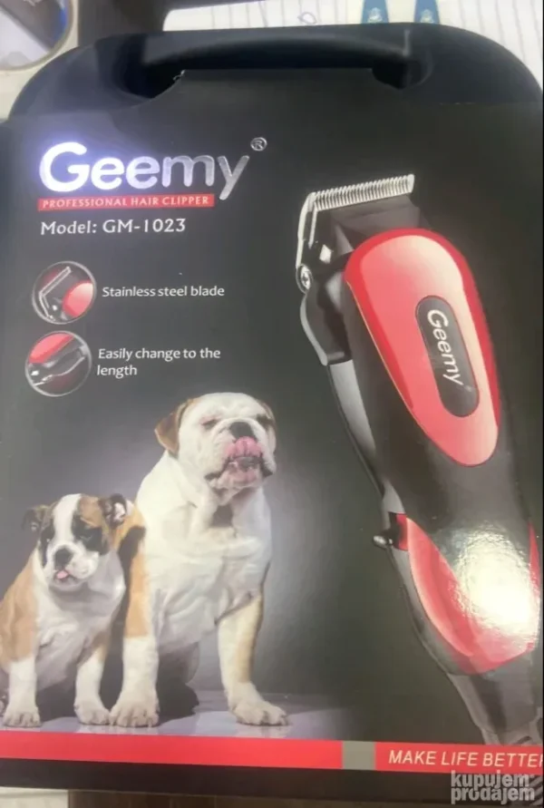 Profesionalna mašinica za šišanje pasa Geemy