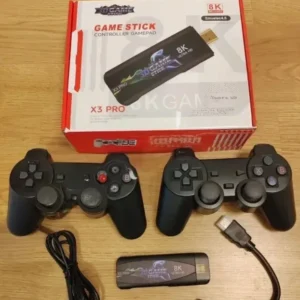 Retro konzola X3 Pro Game Stick 8K