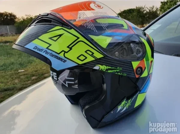 Kaciga Flip-Up Valentino Rossi 46