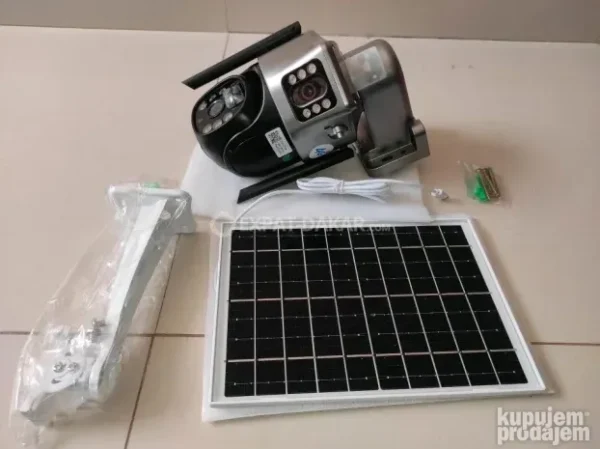 Solarna PTZ 4G kamera 8MP