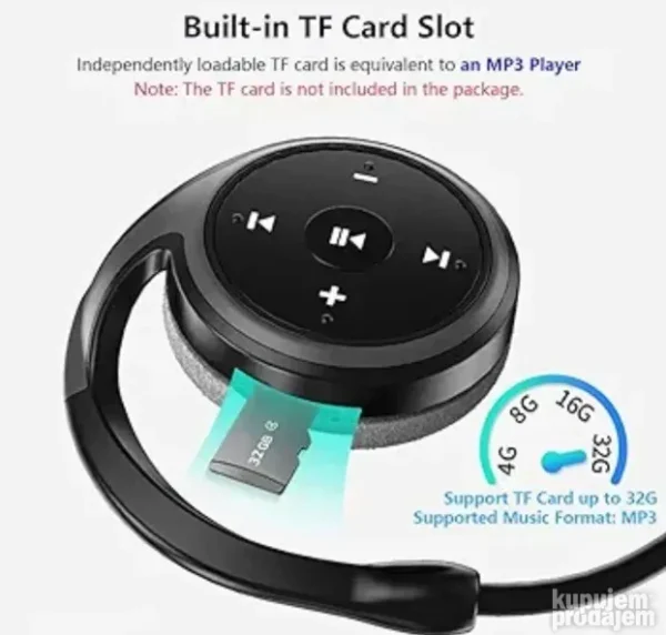 Bežične slušalice IPKS5 sa trakom za vrat